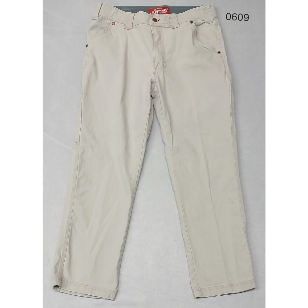 Coleman (32x30) Khaki Stretch Cotton Jeans